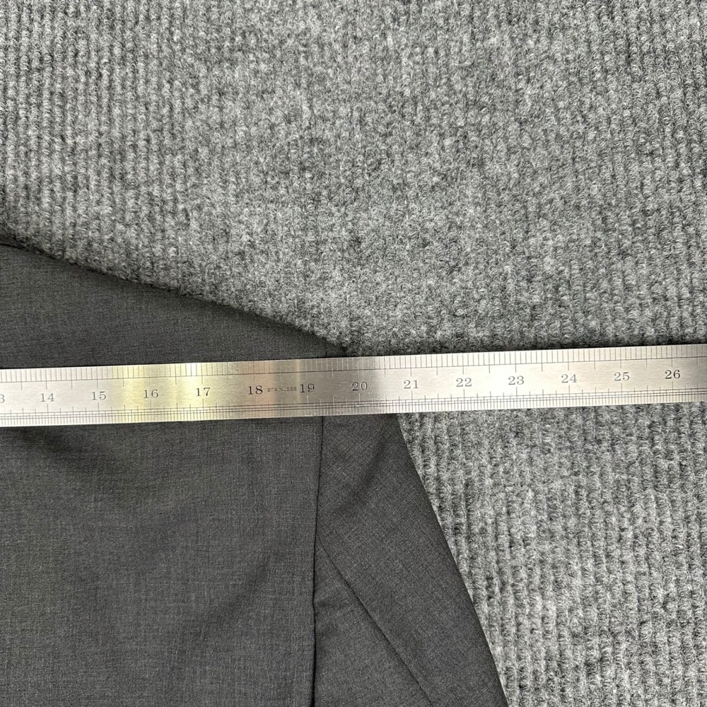 Jos. A. Bank Blazer Suit Jacket Mens 41R Gray 100% Wool 2-Button - Picture 9 of 13